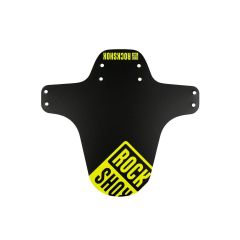 ROCKSHOX Mudguard MTB Fender Front Black with Neon Yellow Print