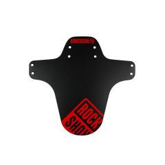 ROCKSHOX Mudguard MTB Fender Front Black with Oxy Red Print