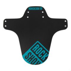 ROCKSHOX Mudguard MTB Fender Front Black with Teal Print