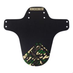 ROCKSHOX Mudguard MTB Fender Front Black with Green Camouflage Print