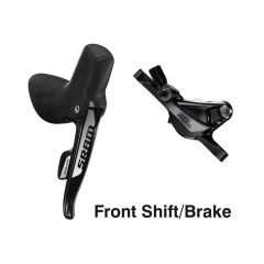 SRAM Shift/hydraulic disc brake Rival 22 2x11 speed Front shift/front brake SRAM Shift/hydraulic disc brake Rival 22 2x11 speed Front shift/front brake