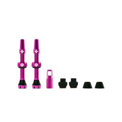 MUC-OFF Tubeless Valve Kit V. 2.0 44 mm Pink