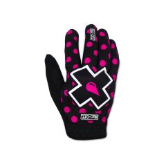 MUC-OFF MTB Gloves Pink Polka Size XL