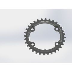 STRONGLIGHT Chainring 96 mm Singlespeed 30T 4 holes