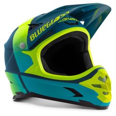 BLUEGRASS Helmet Intox Petrol Blue/Fluo Yellow XS (52-54 cm)