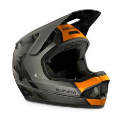 BLUEGRASS Helmet Legit Orange Camo/Matt M (56-58 cm)