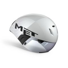 MET Helmet Codatronca White Silver/Matt Glossy S (52-56 cm)