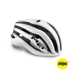 MET Helmet Trenta MIPS White Black/Matt Glossy L (58-61 cm)