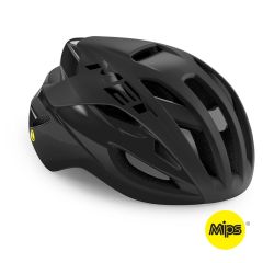 MET Helmet Rivale MIPS Black/Matt Glossy M (56-58 cm)
