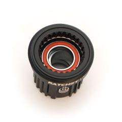 DT SWISS Freehub body Shimano Micro spline (ASL12) Ratchet LN, Material: Aluminum, Light version, Without endcap