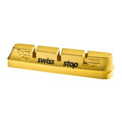 SWISSSTOP Rim brake pad inserts RacePro Yellow King Campagnolo Carbon rim specific Pack of 4 pads