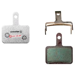 SWISSSTOP Disc brake pad Disc 15 E Shimano Deore BR-M575, BR-M525, BR-M515, BR-T615, LX BR-T675. Alivio BR-M4050. Acera BR-M3050. Altus