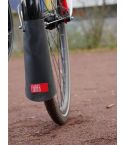 FAHRER Mudguard Latz Urban Mud flap model Urban, made of recycled advertisement banner or truck tarpaulin. Made in Berlin. Length: 21
